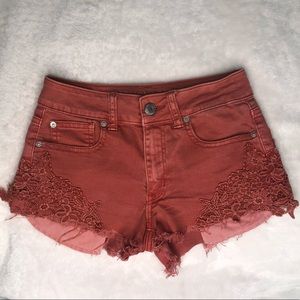 AOE High rise festival jean short